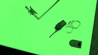 whoa petite brunette shoplifter reese robbins gets railed by guard after strip search!