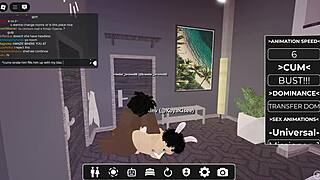 Fucked this bbc slut hard till she screamed in roblox blacked session