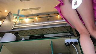 18 Yo Bra-less Bitch Upskirt at Summer Festival