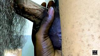 Fuck yeah, my sexy ebony teacher's big ass takes rough doggy outdoors!