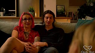 Fist Charlie Forde till she squirts then assfuck with Chasey Devil!