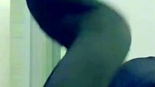 EBONY LEGGINGS ASS Bounces Softer Than Water Bed