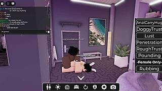 Fucked this bbc slut hard till she screamed in roblox blacked session
