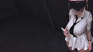 you catch shy asian office coworker with anal vibrator at work