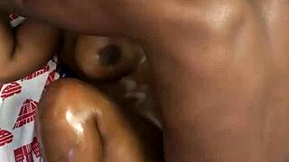 don't tell my husband but missionary sex with this muscular lover makes me scream in orgasm