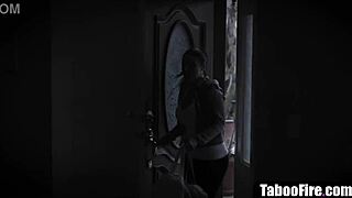 Fat Housewife Discovers Husband's Chubby BBW Mistress Deepthroating Big Dick