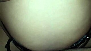 girl straps on to pound guy deep in wild inversion role reversal