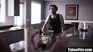 Fat Housewife Discovers Husband's Chubby BBW Mistress Deepthroating Big Dick