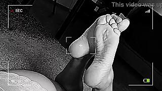 check out this slut wife getting her pussy and feet licked hard