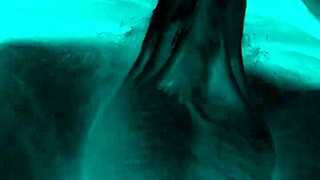 wife tricked into deepthroating friend's huge cock before facial cumshot!!