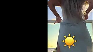 Her see-through dress drives me wild with desire