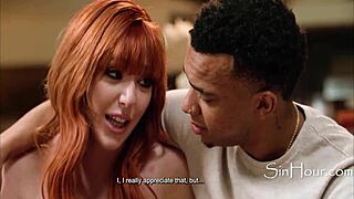 Busty ginger milf fucks knowing her favorite color