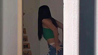 i spy on my hot roommate changing showering bathroom fun 😏 voyeur vibes