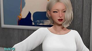 big tits asian teen ripped clothes fucked hard by monster cock in shop ffm threesome