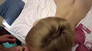 Hairy fat dude fucks hot assistant doggystyle