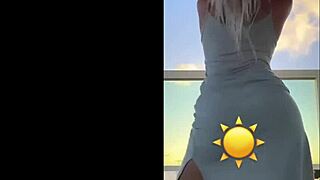 Her see-through dress drives me wild with desire