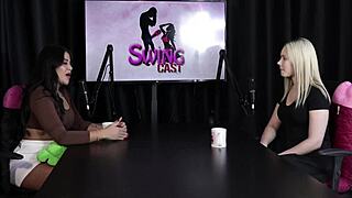 vivian lola takes two cocks pussy no deepthroat