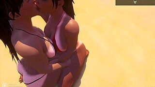 Two curvy big ass big tit white milfs crave threesome pounding from monster white cock