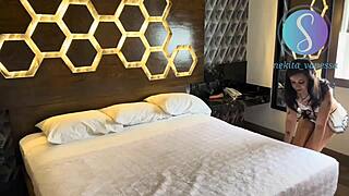 letzy lizz maid duties include big tits dildo play?