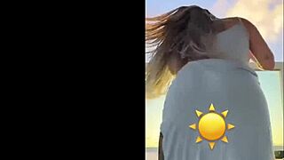 Her see-through dress drives me wild with desire