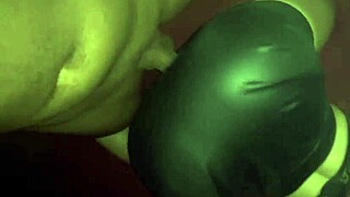 Fucking Gym Trainer Creampie For Husband Cleanup