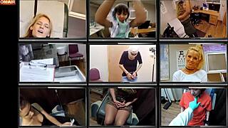 dr tampa examines mia and xander in wild gyno roleplay backstage