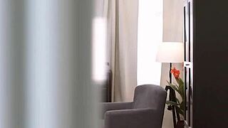 naughty russian teen nympho stuffed airtight in brutal double anal penetration