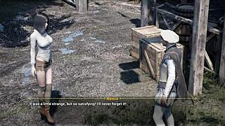 Clothes Ripped for Monster Cock Striptease Fuck