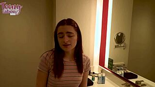 stepdad creampies petite reese robbins doggystyle after deepthroat blowjob!