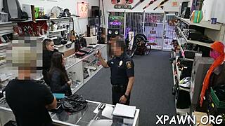 Shop Quickie Erupts Into Raw Reality Pounding