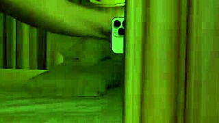 Hot Brothel Whore Takes Mirror Doggystyle Quickie With Massive Tit Bounce!