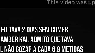 Pawg Brazilian Falls Off Bed Moaning Wildly Fucking Amberzinha Free Scene