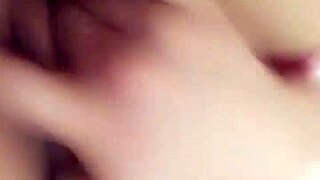 live girl spreads pussy wide for secret masturbation frenzy