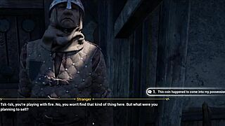 Clothes Ripped for Monster Cock Striptease Fuck