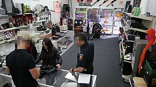 Shop Quickie Erupts Into Raw Reality Pounding