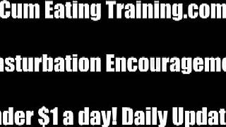 im so horny ready to jerk off follow my femdom cei humiliation instructions slave cum eating