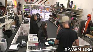 Shop Quickie Erupts Into Raw Reality Pounding