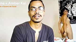 Pawg Brazilian Falls Off Bed Moaning Wildly Fucking Amberzinha Free Scene