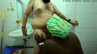 black wife fucked bareback in shower then bedroom before vibrator finish