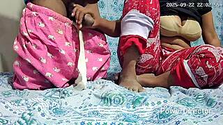 Big boobs Indian bhabhi bends for dewar doggystyle on beach