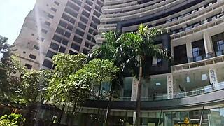 Crazy Petite Teen Rims Daddy's Ass In Wild Anal Triangle