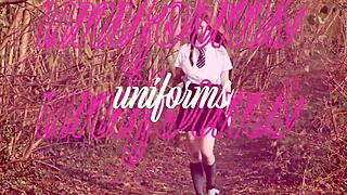 imagine 18yo college blonde creampied hard in lingerie pantyhose for christmas