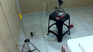 side-to-side bareback anal stretches her wide open 