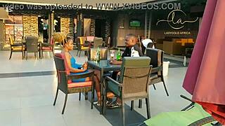 Ebony Sex Goddess Kisses Naija Pornstar In Exclusive Bar Pound Fest!