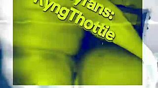 bust a nut deep in granny's huge hairy ass, she moans for more rough pounding