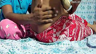 Big boobs Indian bhabhi bends for dewar doggystyle on beach