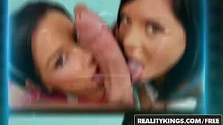 street blowjobs realitykings crazy sexy carmen skins huge cock in 3some workout!!