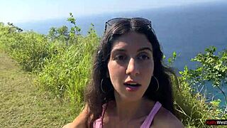 Risky Cumwalk Thrills in Packed Public Spot Almost Caught