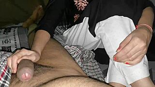 Horny Big-Ass Indian Aunty Lures Me Home for Night-Long Pussy and Ass Pounding with Her Massive Tits