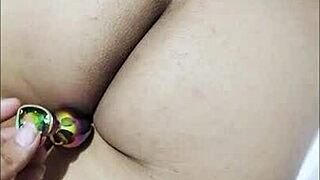 Perverted Bedroom Massage Leads to Latina Yoga Slaps